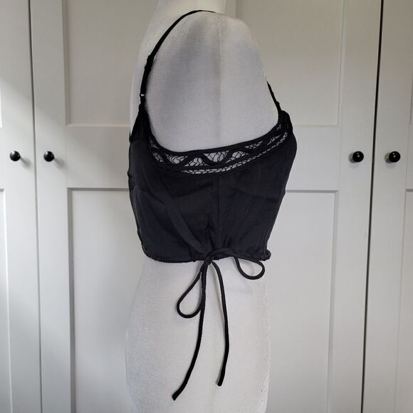 Free people black blouson brami - Picture 7 of 9